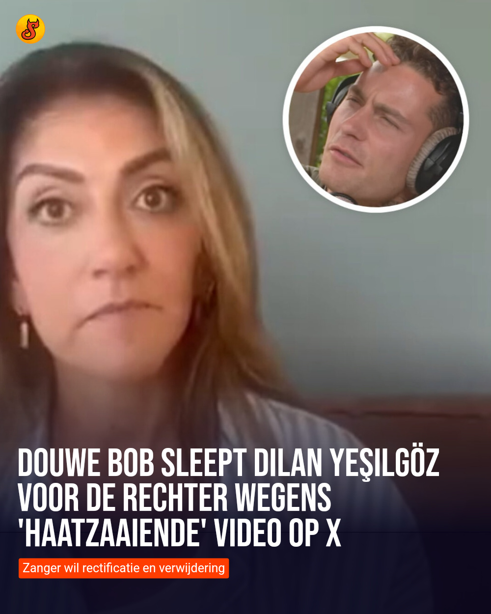 Douwe Bob sleept Dilan Yeşilgöz voor de rechter wegens 'haatzaaiende' video op X