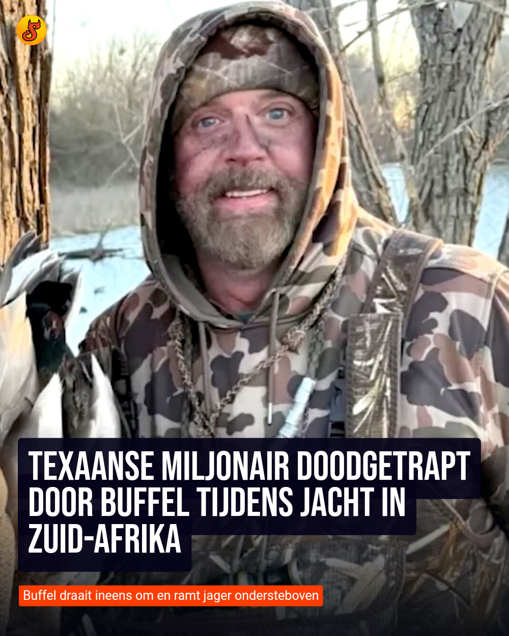 Texaanse miljonair doodgetrapt door buffel tijdens jacht in Zuid-Afrika