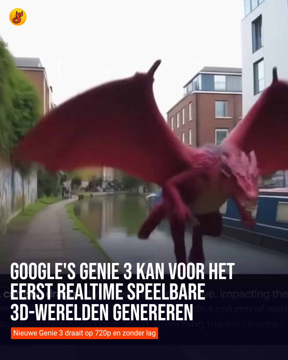 Google's Genie 3 kan voor het eerst realtime speelbare 3d-werelden genereren