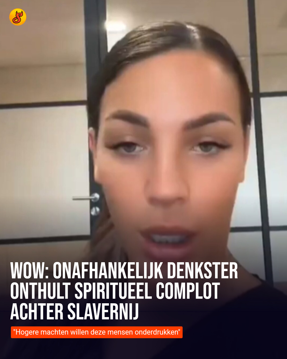 WOW: Onafhankelijk denkster onthult spiritueel complot achter slavernij
