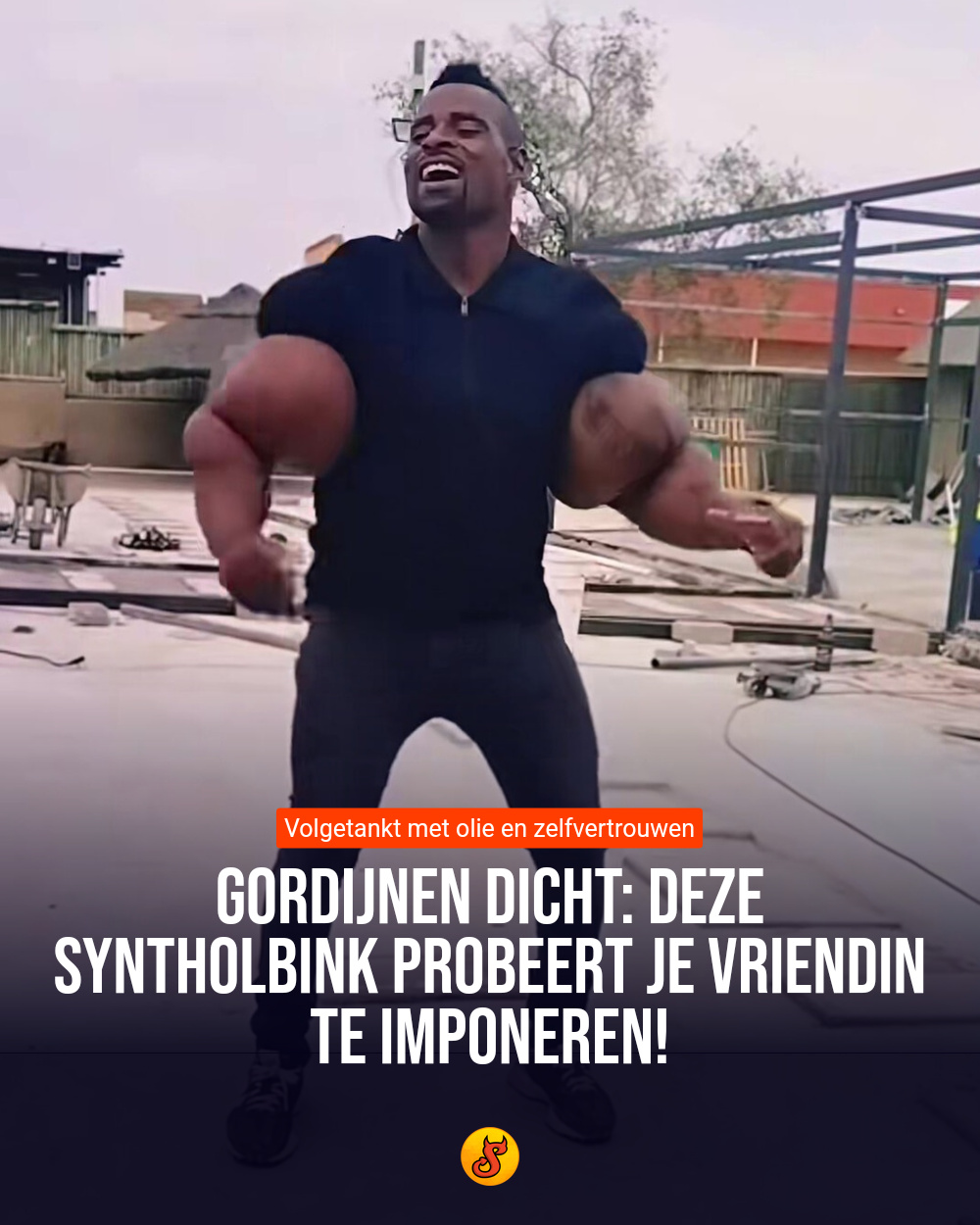 Gordijnen dicht: Deze syntholbink probeert je vriendin te imponeren!