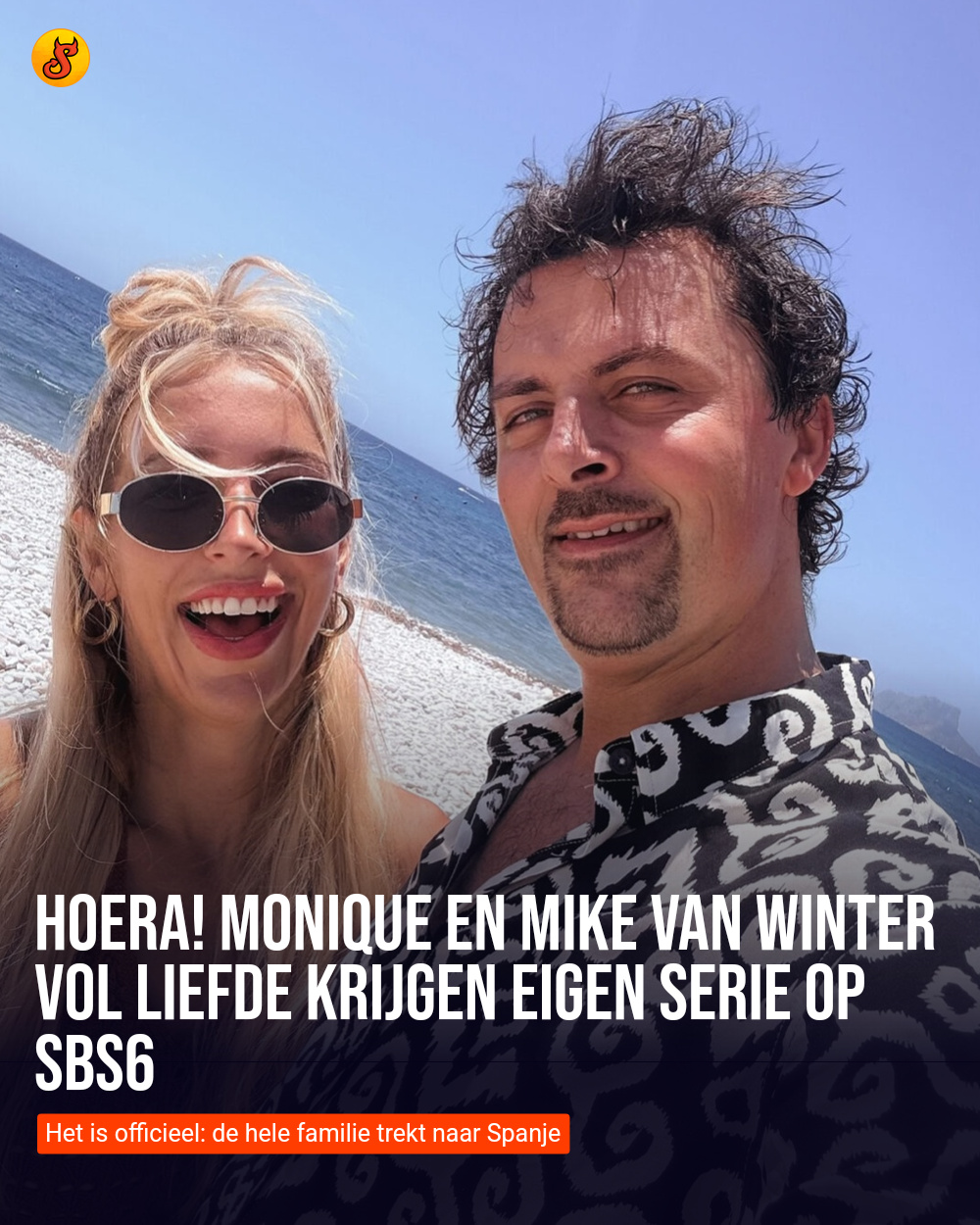 Hoera! Monique en Mike van Winter Vol Liefde krijgen eigen serie op SBS6