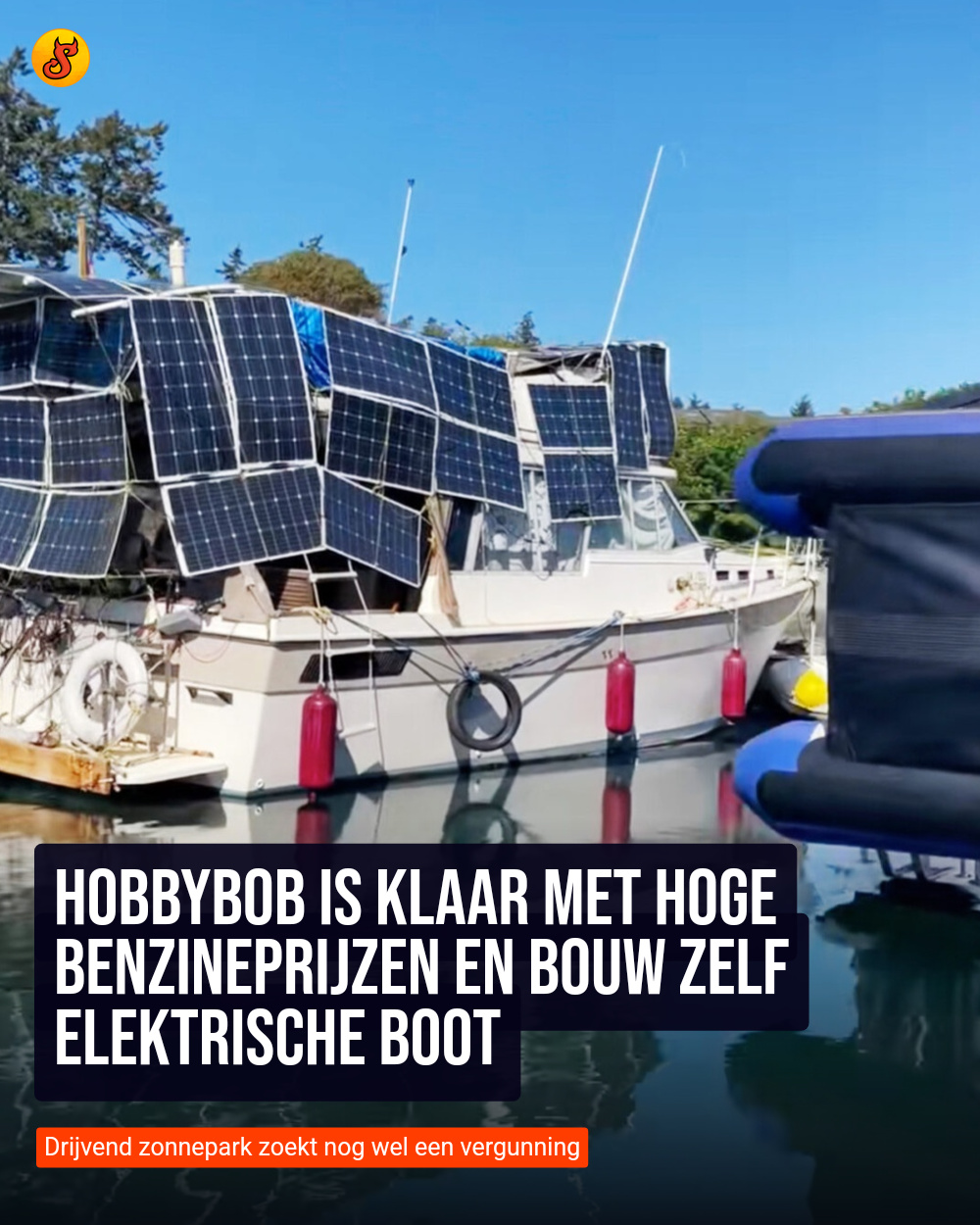 HobbyBob is klaar met hoge benzineprijzen en bouw zelf elektrische boot