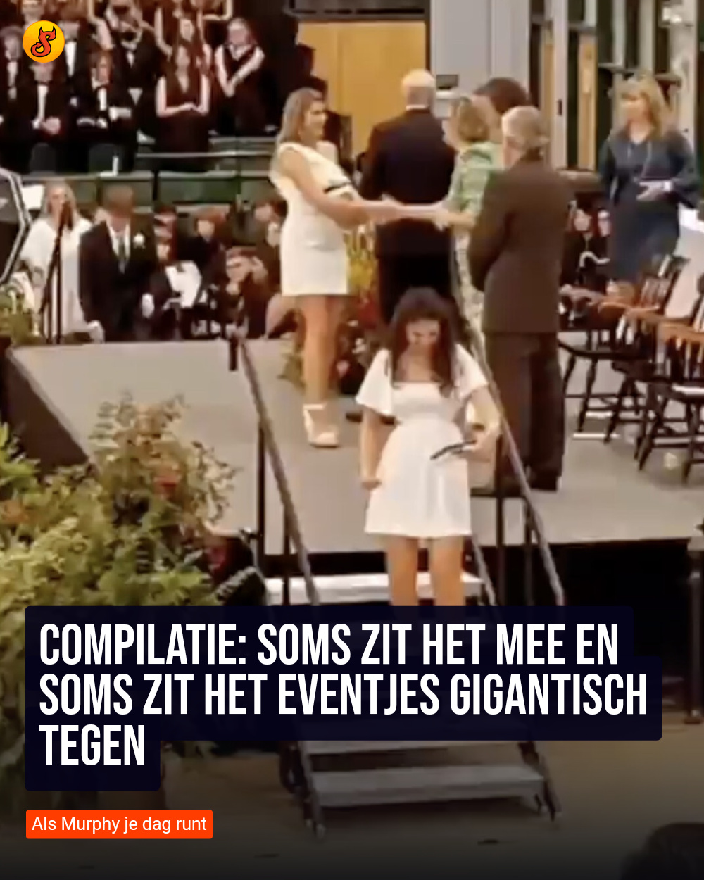Compilatie: Soms zit het mee en soms zit het eventjes gigantisch tegen