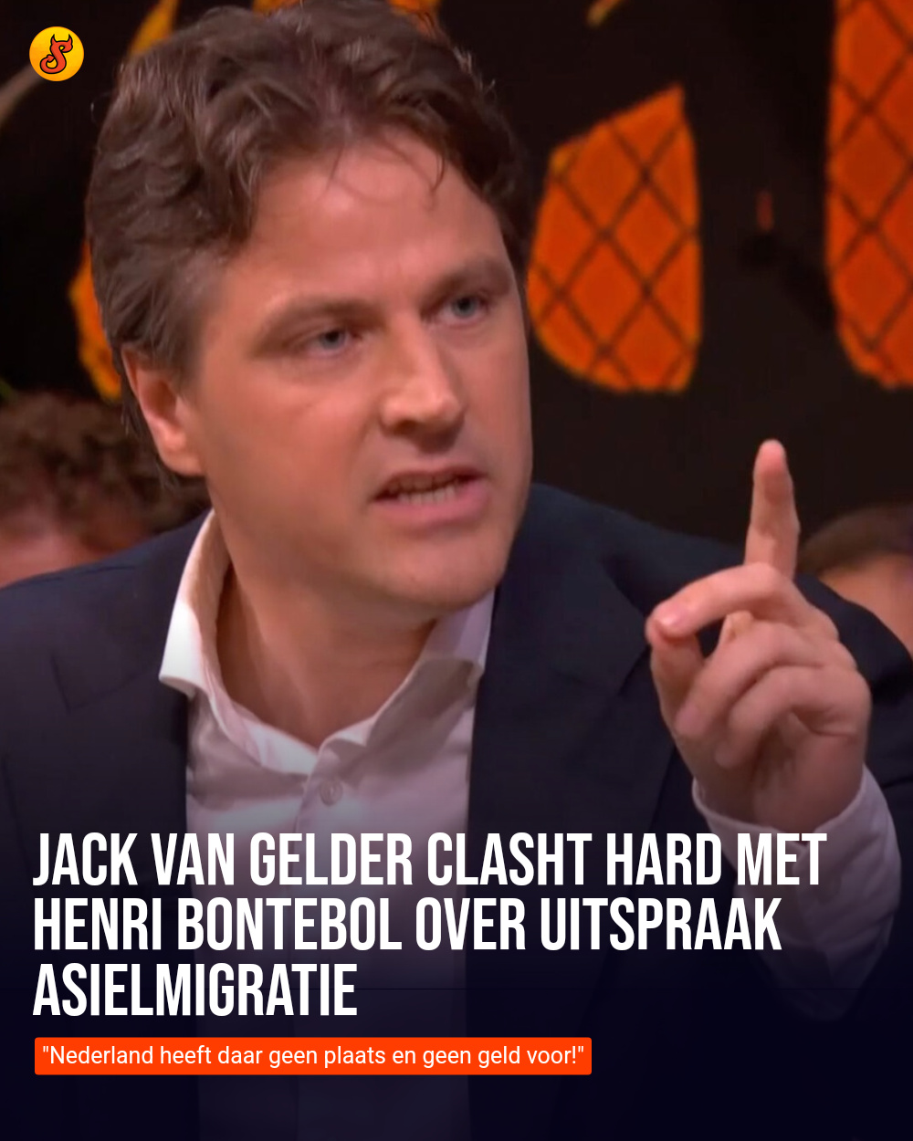Jack van Gelder clasht hard met Henri Bontebol over uitspraak asielmigratie