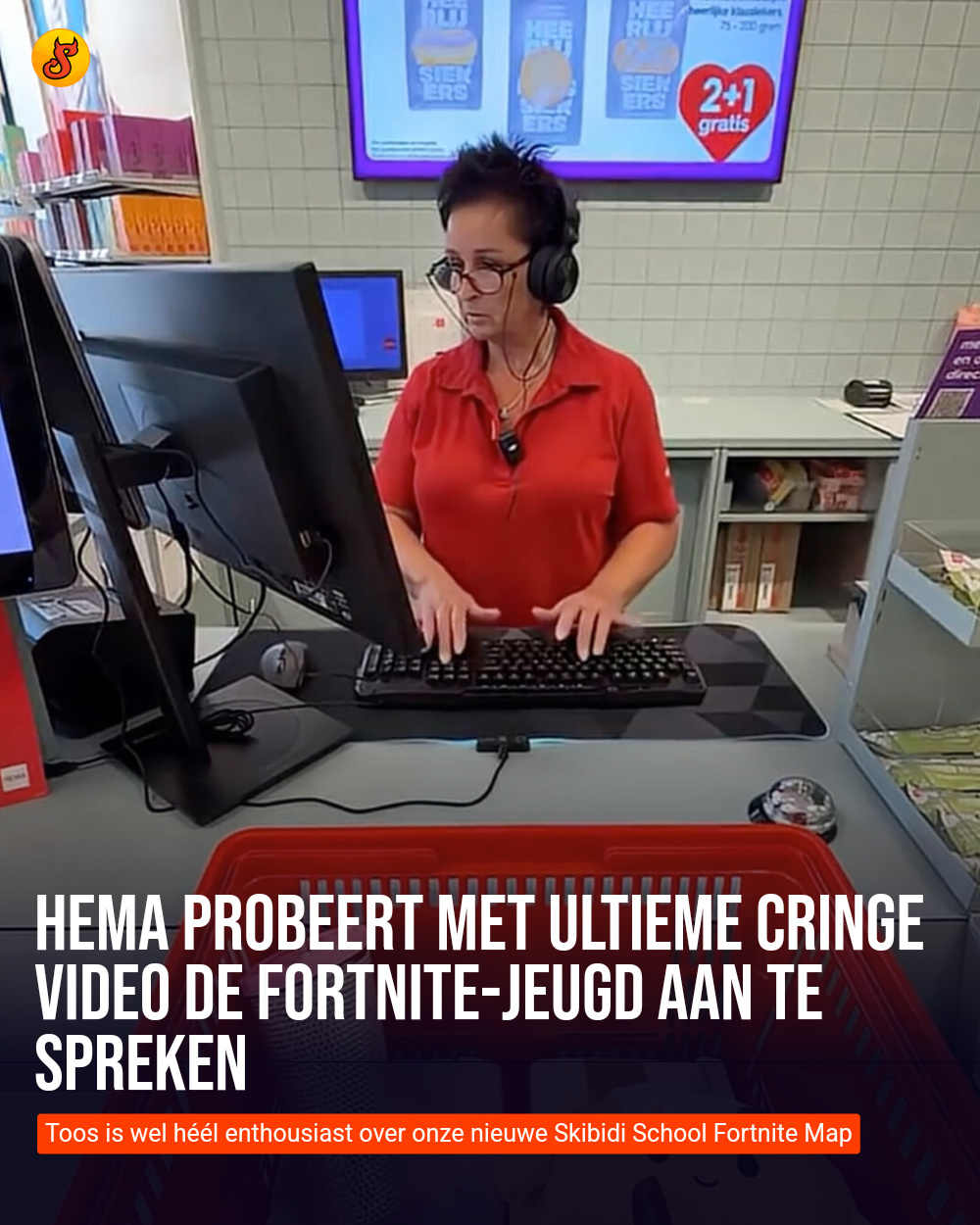 HEMA probeert met ultieme cringe video de Fortnite-jeugd aan te spreken