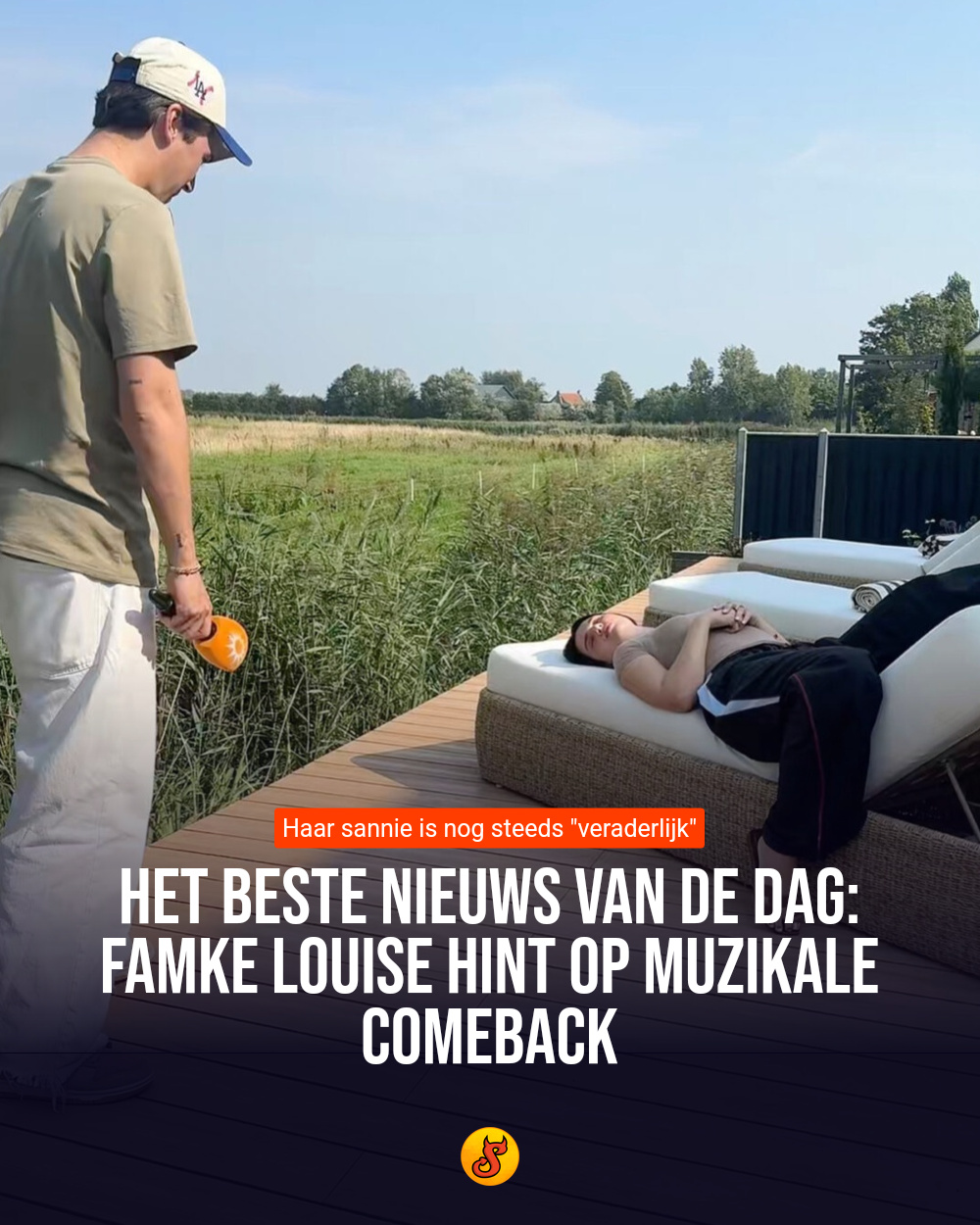 Het beste nieuws van de dag: Famke Louise hint op muzikale comeback