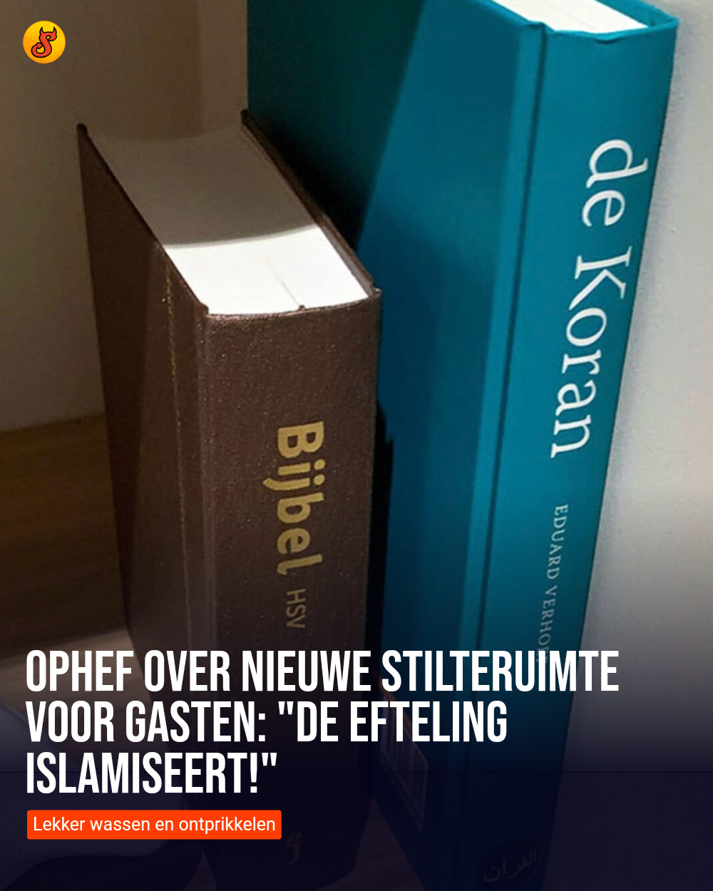 Ophef over nieuwe stilteruimte voor gasten: "De Efteling islamiseert!"