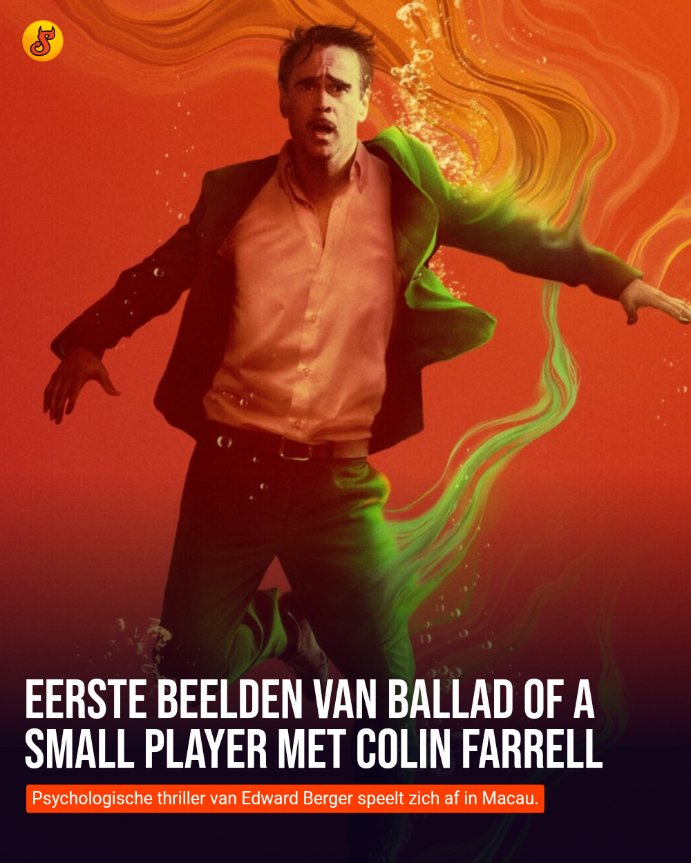Eerste beelden van Ballad of a Small Player met Colin Farrell
