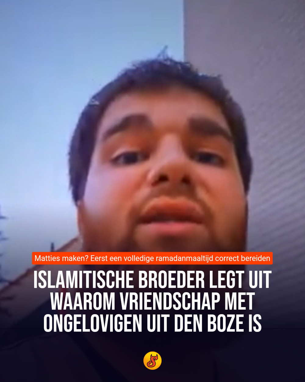 Islamitische broeder legt uit waarom vriendschap met ongelovigen uit den boze is