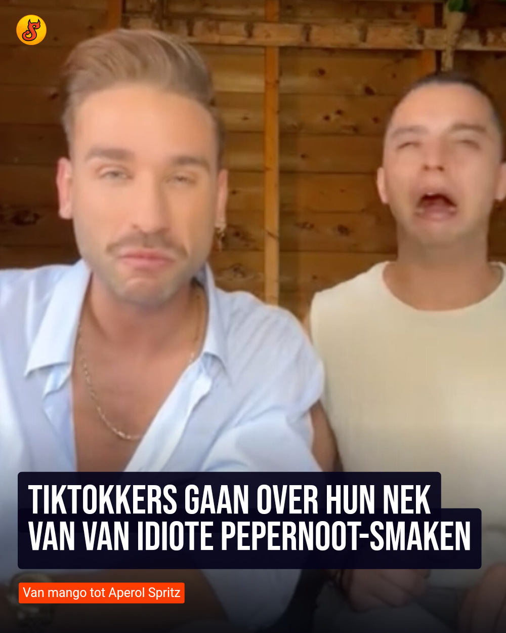 TikTokkers gaan over hun nek van van idiote pepernoot-smaken