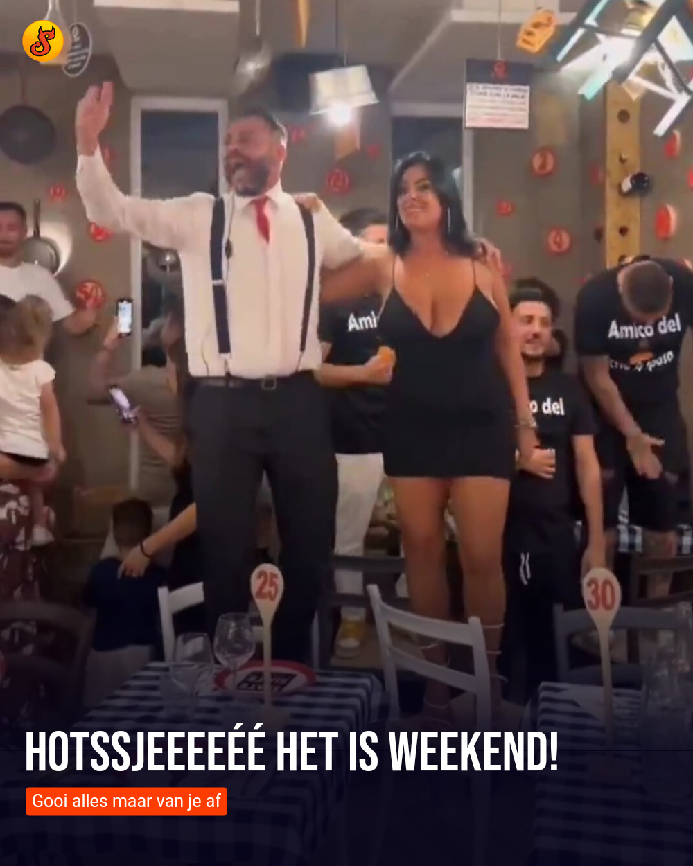 Hotssjeeeeéé het is weekend!
