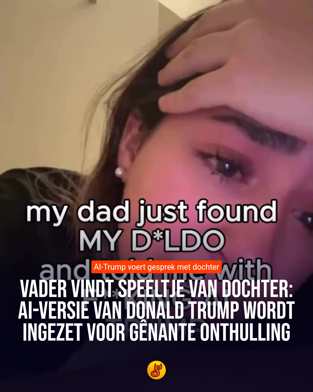 Vader vindt speeltje van dochter: AI-versie van Donald Trump wordt ingezet voor gênante onthulling