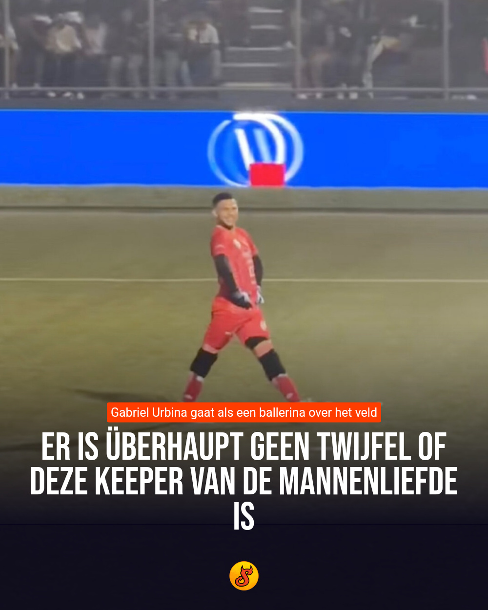 Er is überhaupt geen twijfel of deze keeper van de mannenliefde is