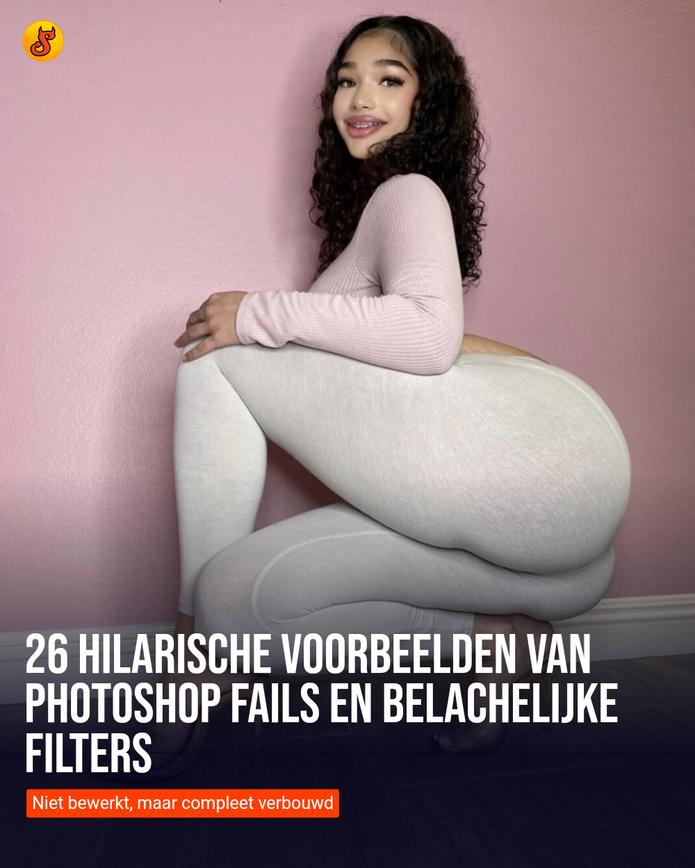 26 hilarische voorbeelden van Photoshop fails en belachelijke filters
