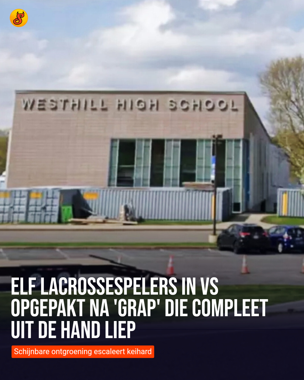 Elf lacrossespelers in VS opgepakt na 'grap' die compleet uit de hand liep