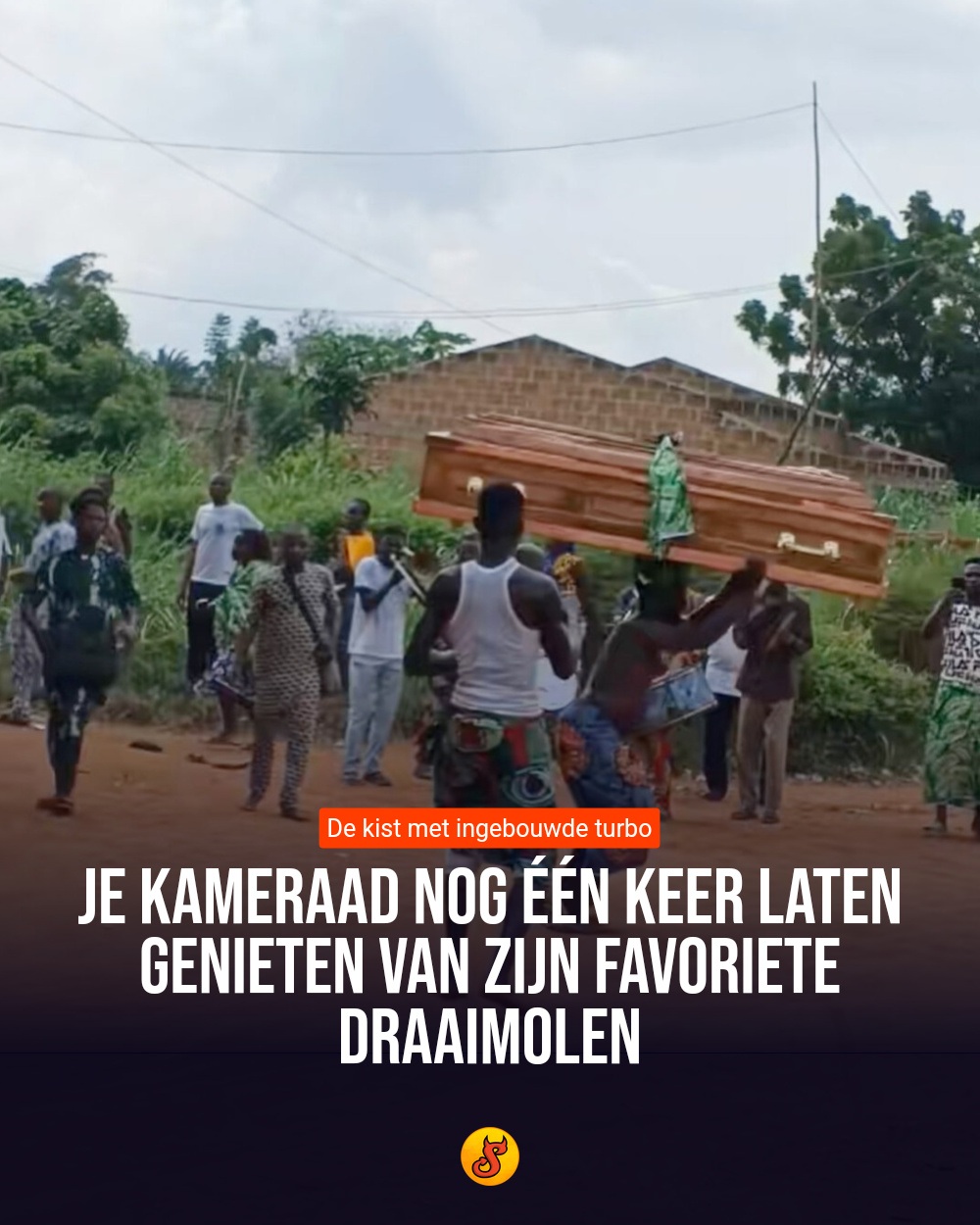 Je kameraad nog één keer laten genieten van zijn favoriete draaimolen
