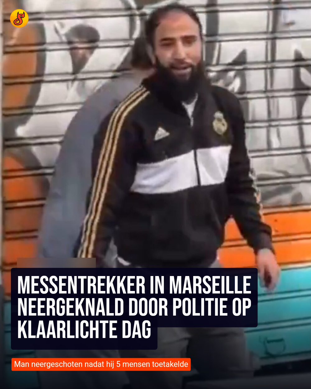 Messentrekker in Marseille neergeknald door politie op klaarlichte dag