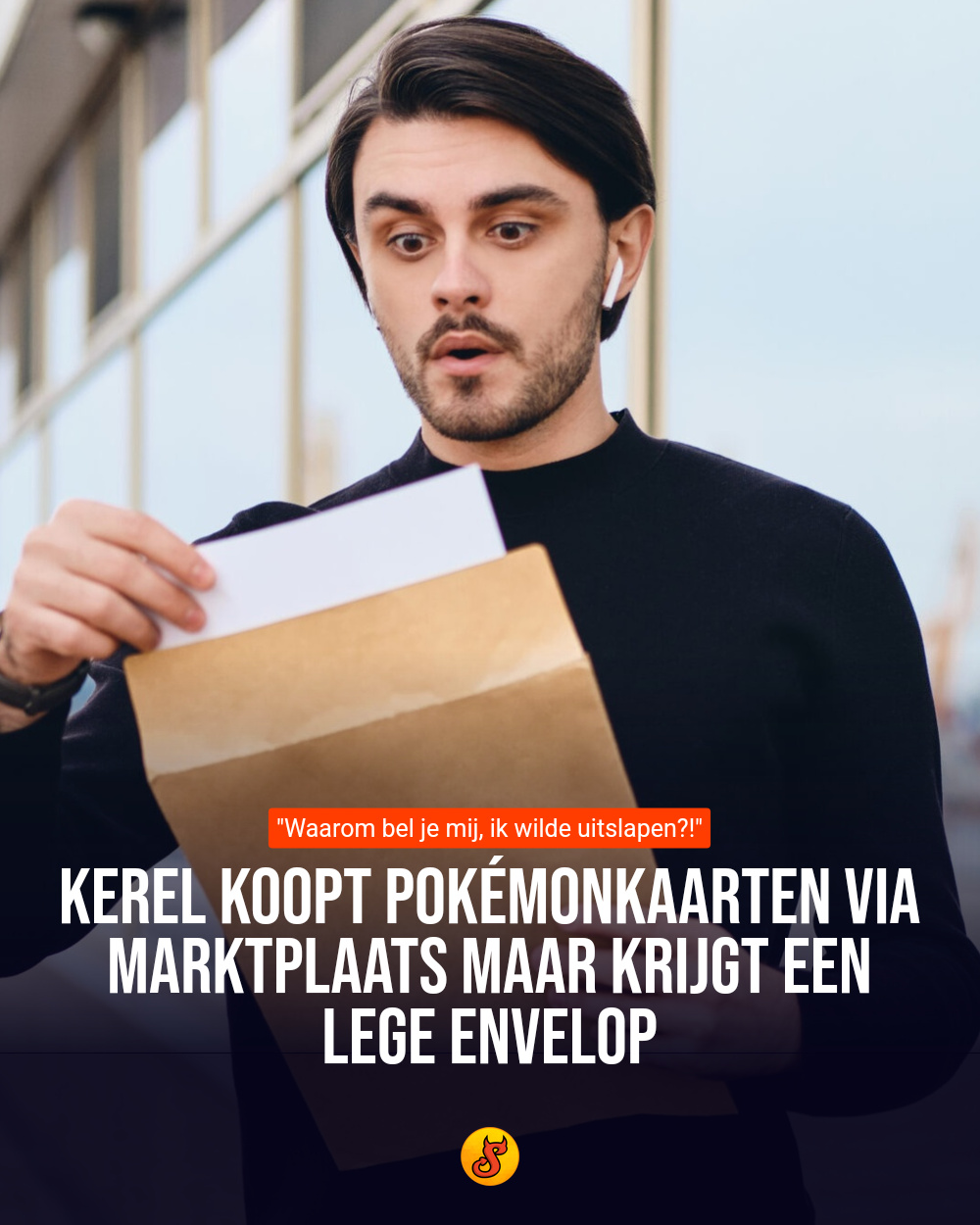 Kerel koopt Pokémonkaarten via Marktplaats maar krijgt een lege envelop