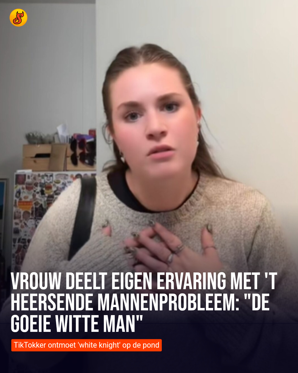 Vrouw deelt eigen ervaring met 't heersende mannenprobleem: "De goeie witte man"