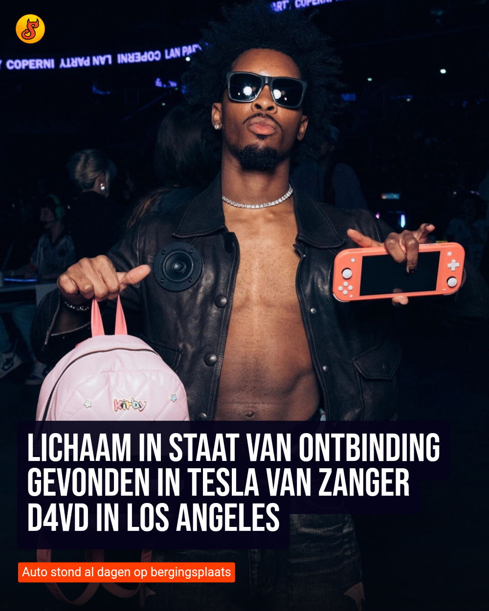 Lichaam in staat van ontbinding gevonden in Tesla van zanger D4vd in Los Angeles