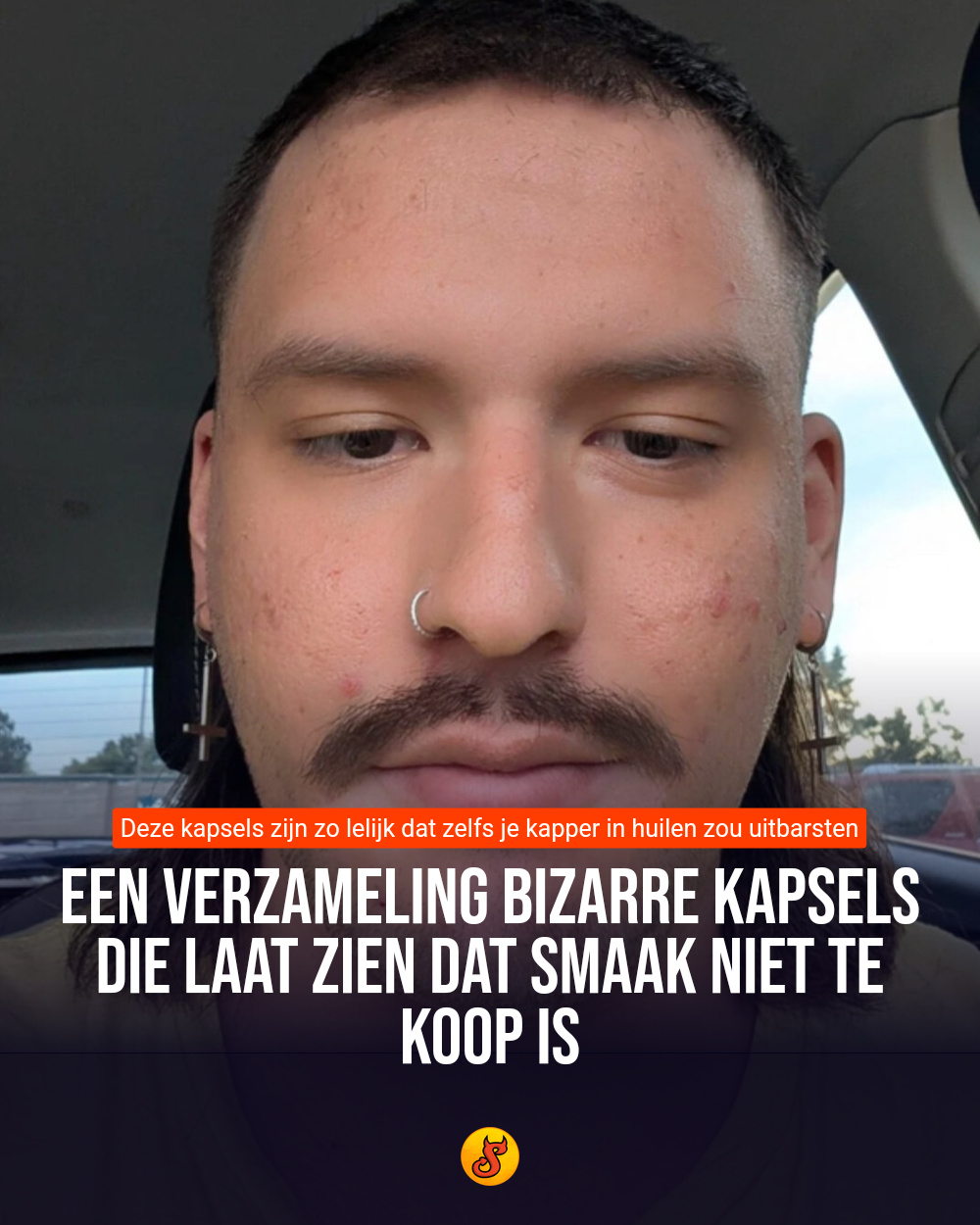 Een verzameling bizarre kapsels die laat zien dat smaak niet te koop is