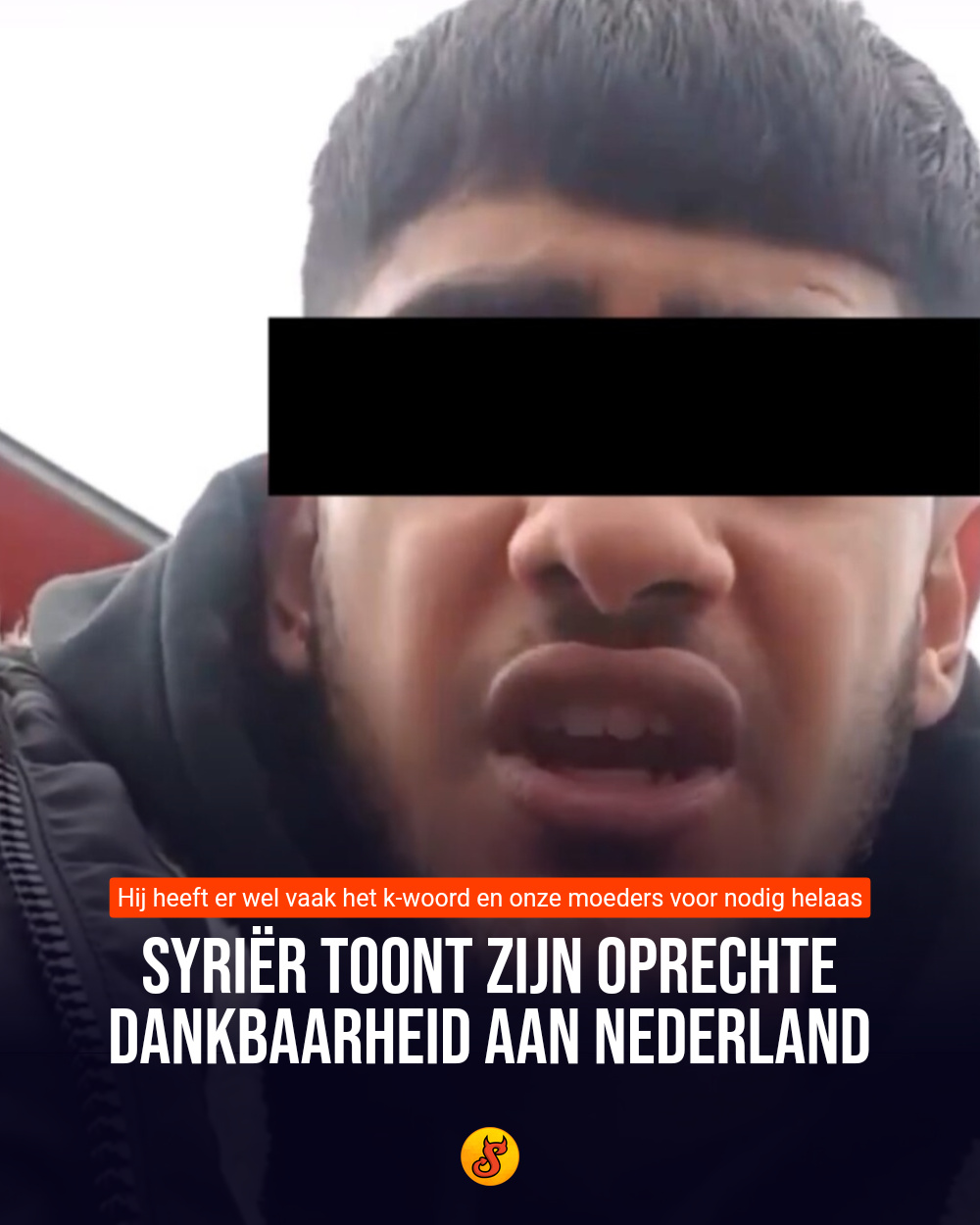Syriër toont zijn oprechte dankbaarheid aan Nederland