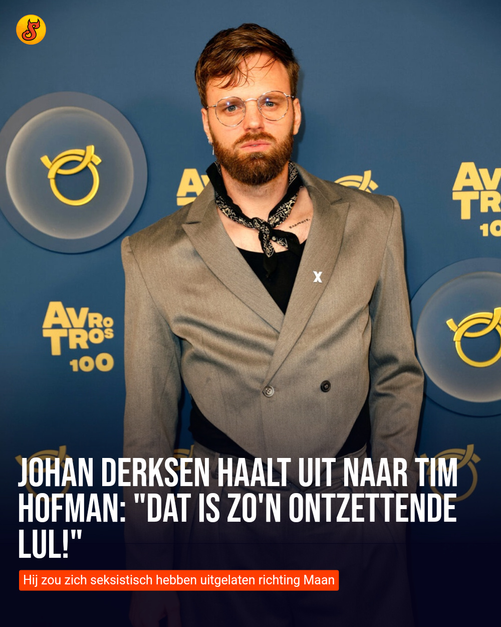 Johan Derksen haalt uit naar Tim Hofman: "Dat is zo'n ontzettende lul!"
