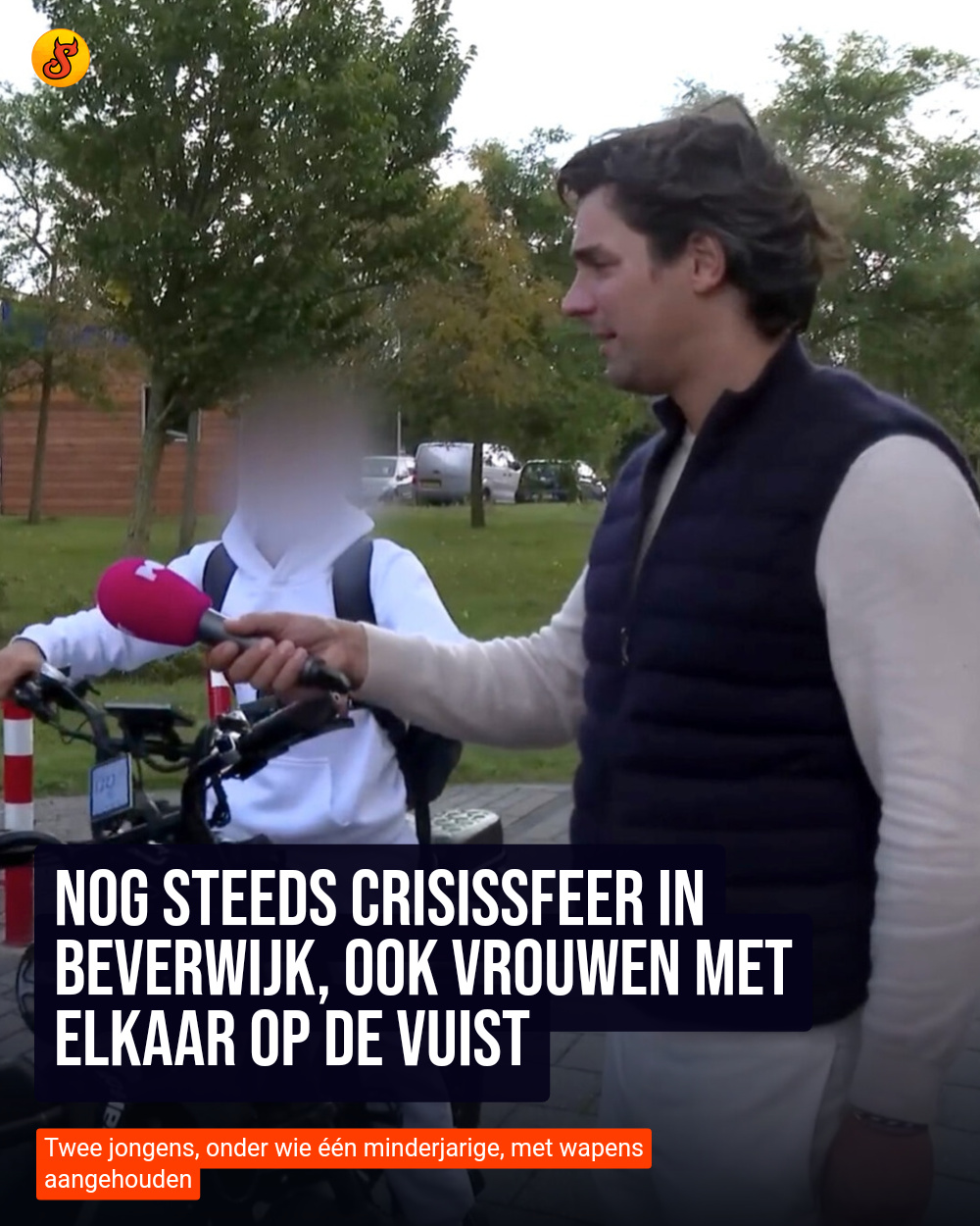 Nog steeds crisissfeer in Beverwijk, ook vrouwen met elkaar op de vuist