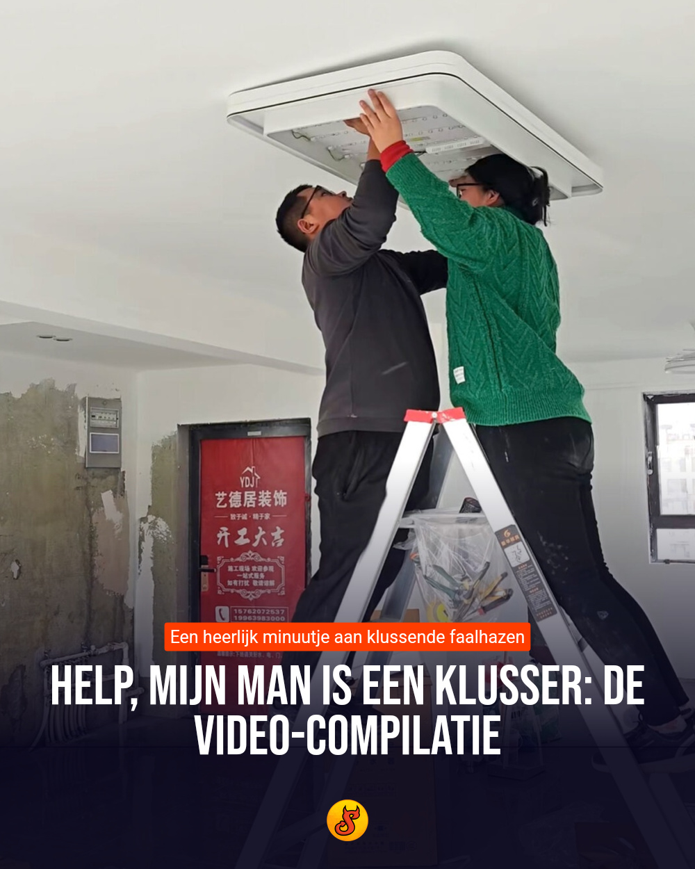 Help, mijn man is een klusser: de video-compilatie