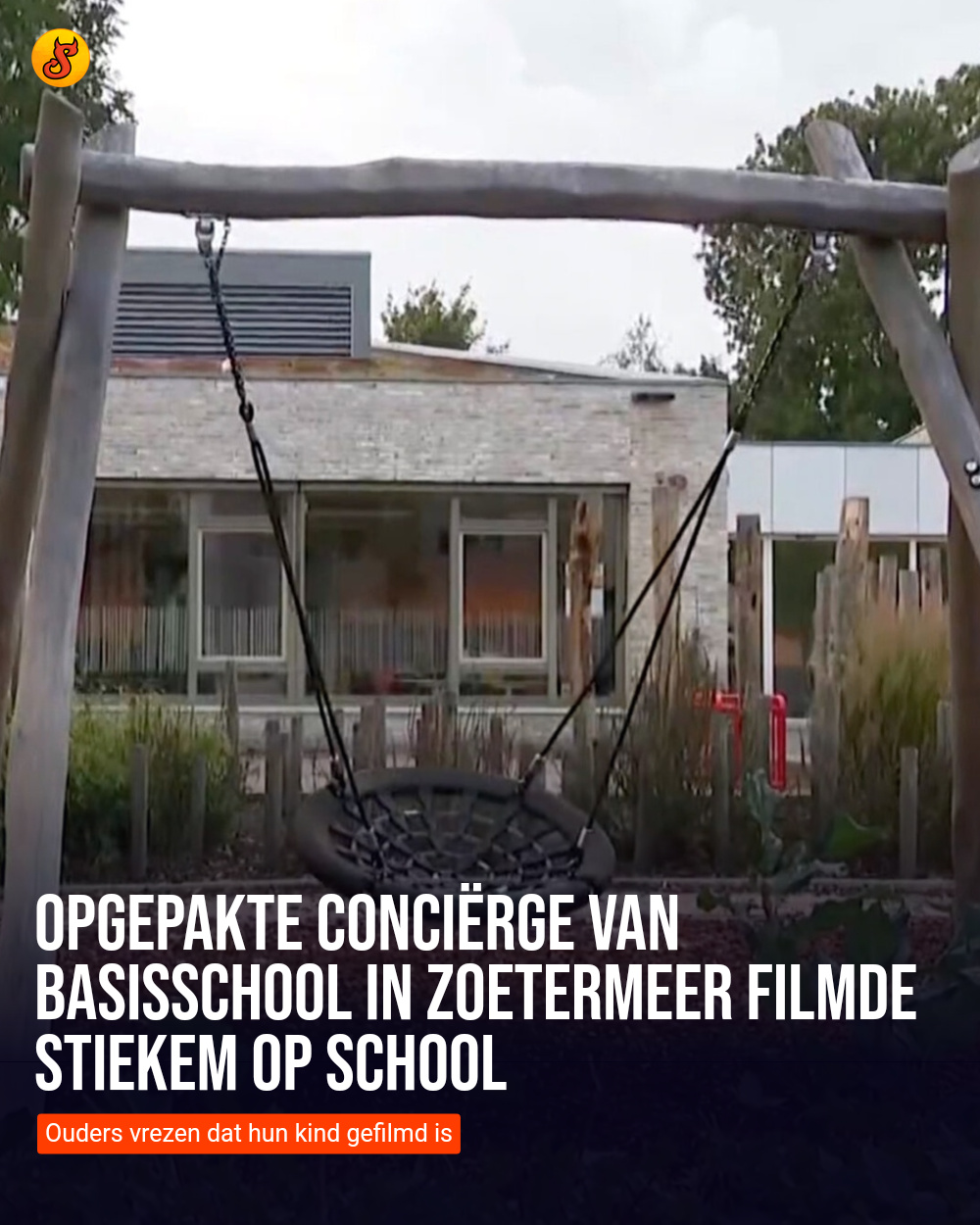 Opgepakte conciërge van basisschool in Zoetermeer filmde stiekem op school