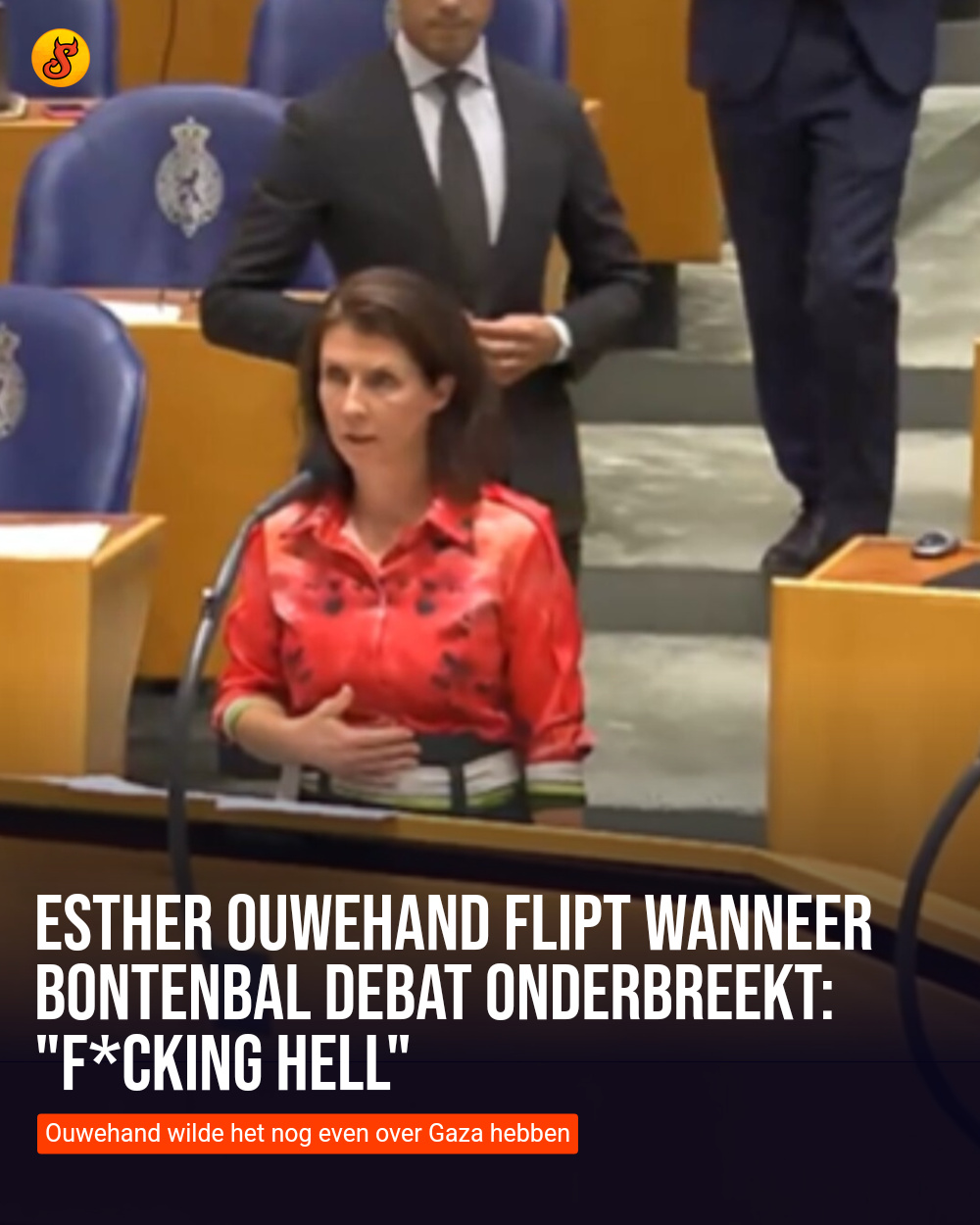 Esther Ouwehand flipt wanneer Bontenbal debat onderbreekt: "F*cking hell"