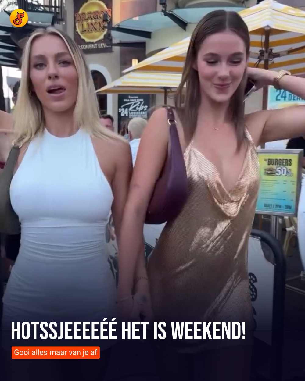Hotssjeeeeéé het is weekend!