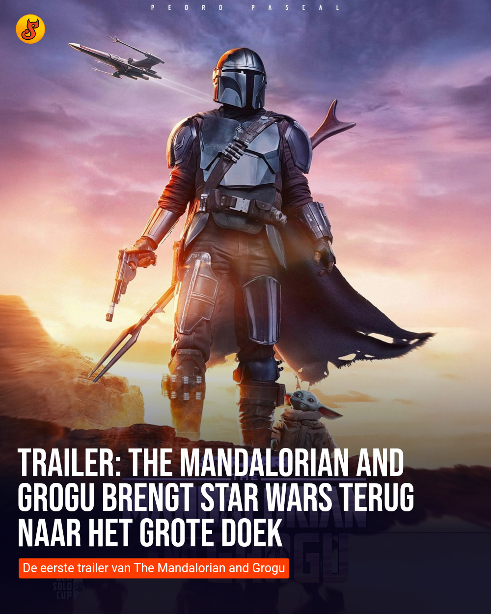 Trailer: The Mandalorian and Grogu brengt Star Wars terug naar het grote doek
