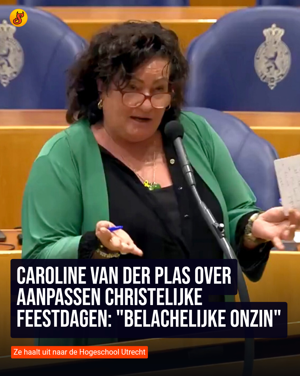 Caroline van der Plas over aanpassen christelijke feestdagen: "Belachelijke onzin"