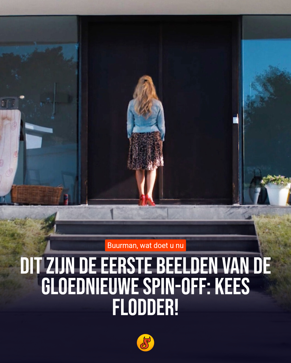 Dit zijn de eerste beelden van de gloednieuwe spin-off: Kees Flodder!