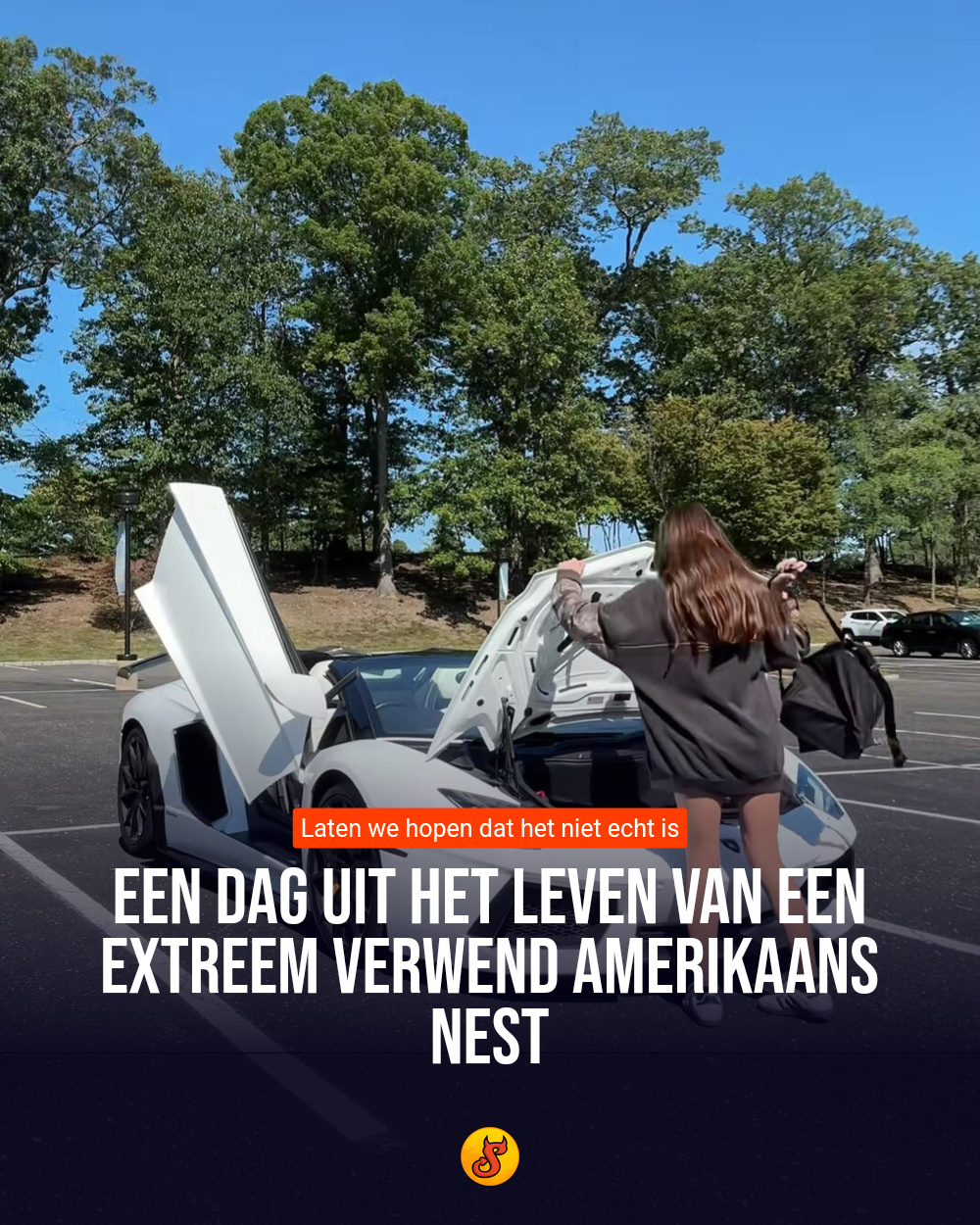 Een dag uit het leven van een extreem verwend Amerikaans nest