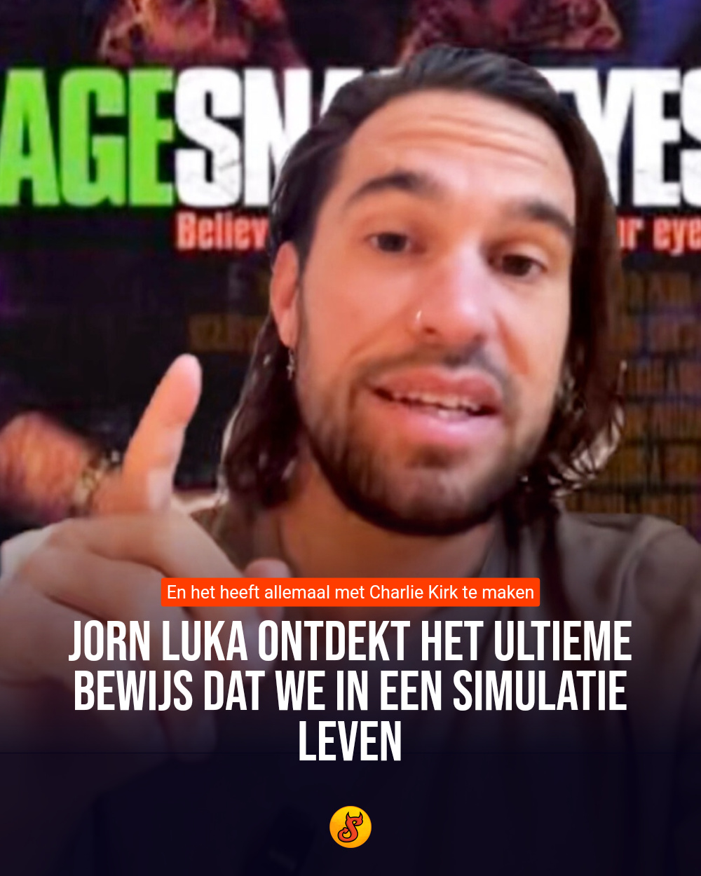 Jorn Luka ontdekt het ultieme bewijs dat we in een simulatie leven