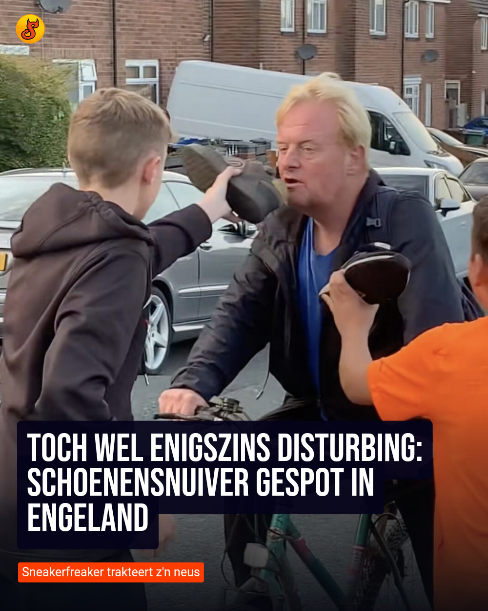 Toch wel enigszins disturbing: Schoenensnuiver gespot in Engeland