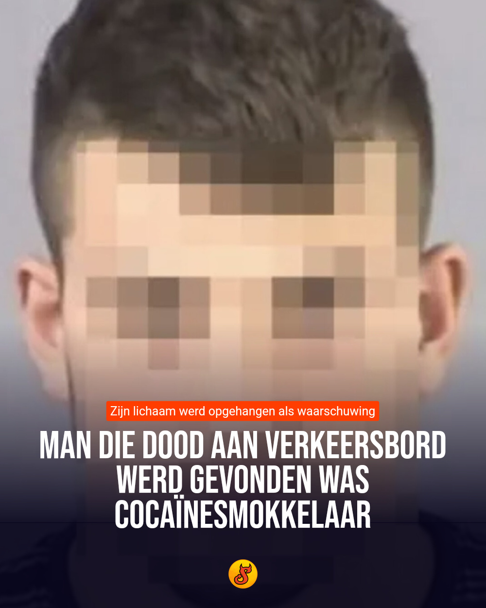 Man die dood aan verkeersbord werd gevonden was cocaïnesmokkelaar