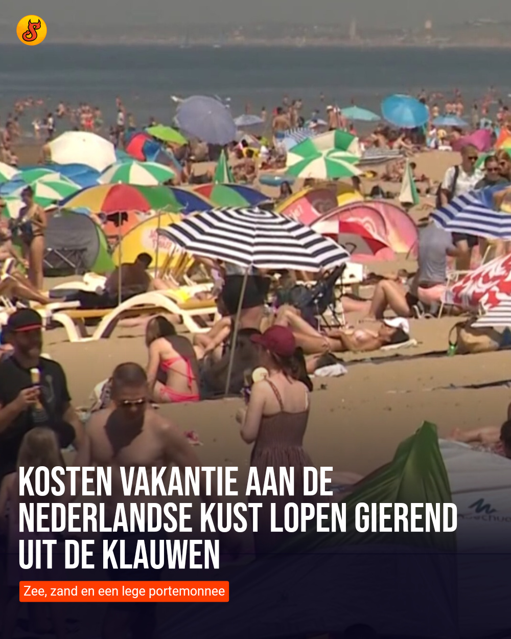 Kosten vakantie aan de Nederlandse kust lopen gierend uit de klauwen