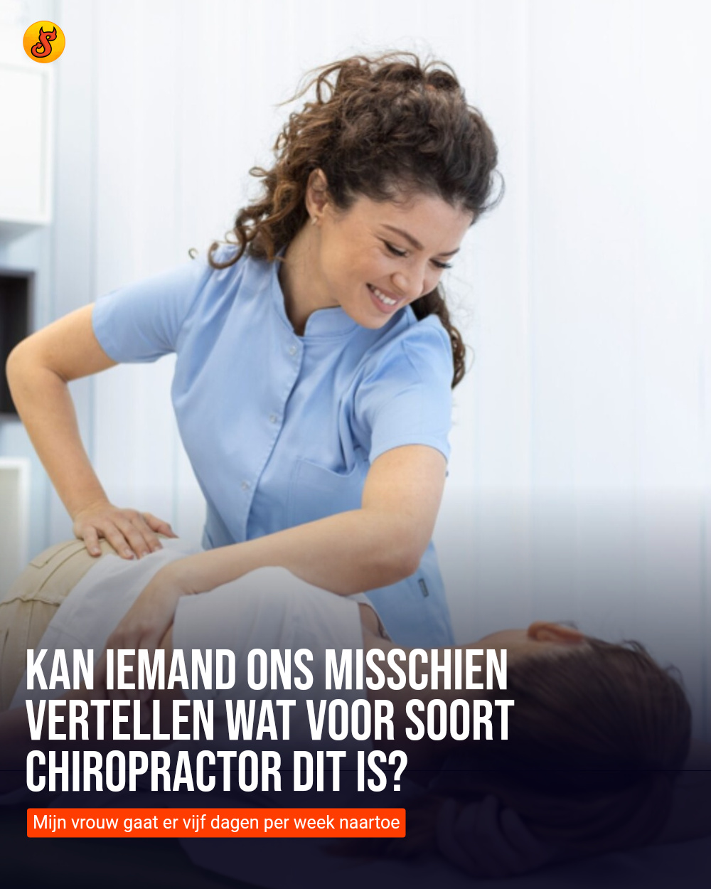 Kan iemand ons misschien vertellen wat voor soort chiropractor dit is?