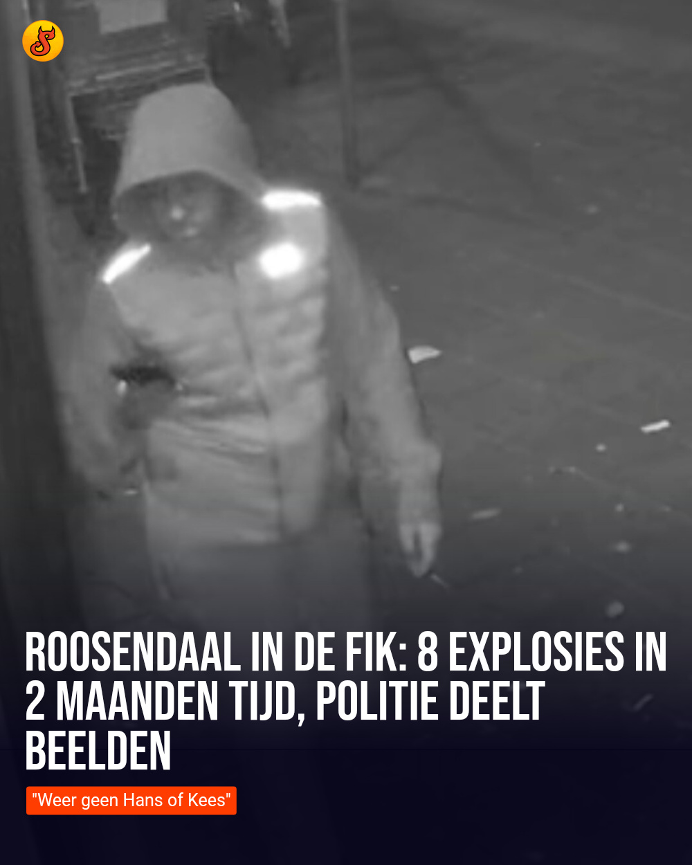 Roosendaal in de fik: 8 explosies in 2 maanden tijd, politie deelt beelden
