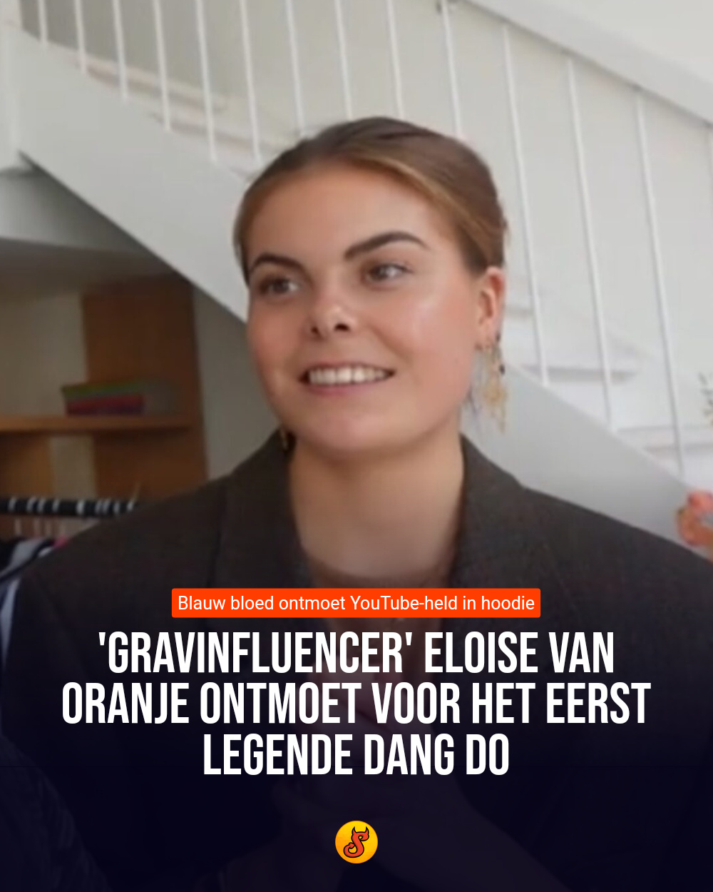 'Gravinfluencer' Eloise van Oranje ontmoet voor het eerst legende Dang Do