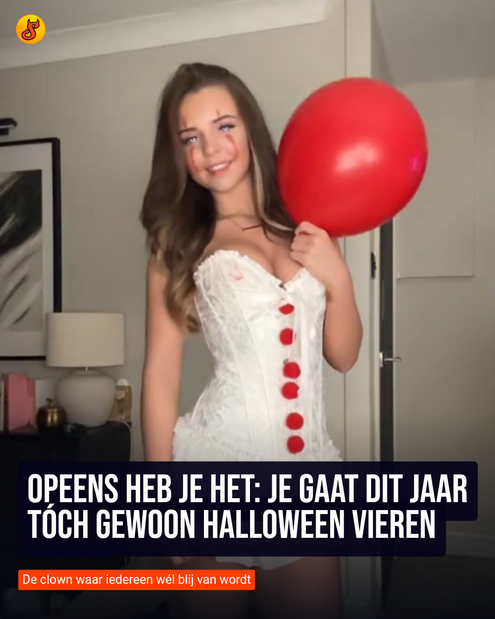 Opeens heb je het: Je gaat dit jaar tóch gewoon Halloween vieren