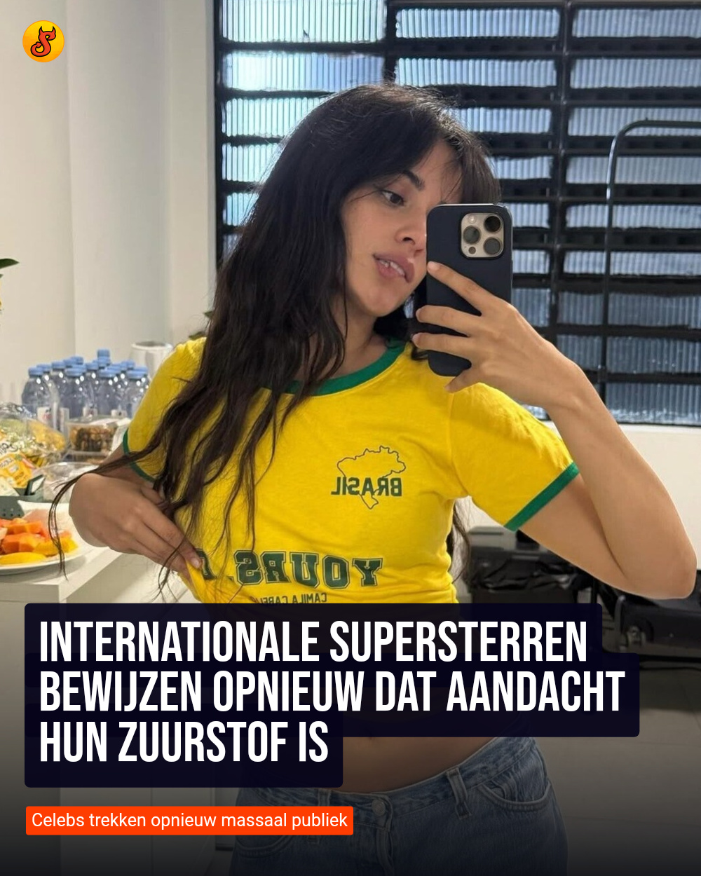 Internationale supersterren bewijzen opnieuw dat aandacht hun zuurstof is