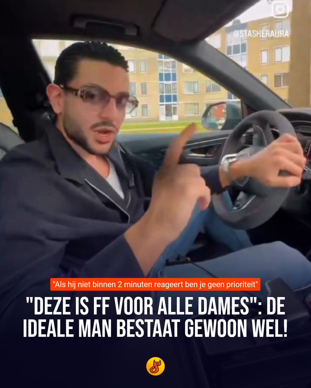 "Deze is ff voor alle dames": De ideale man bestaat gewoon wel!
