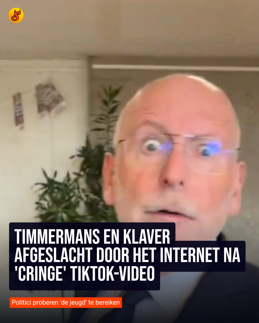 Timmermans en Klaver afgeslacht door het internet na 'cringe' TikTok-video