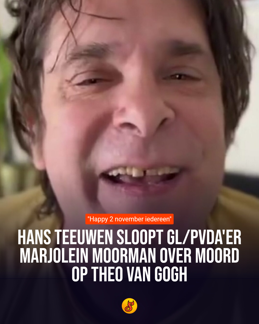 Hans Teeuwen sloopt GL/PvdA'er Marjolein Moorman over moord op Theo van Gogh