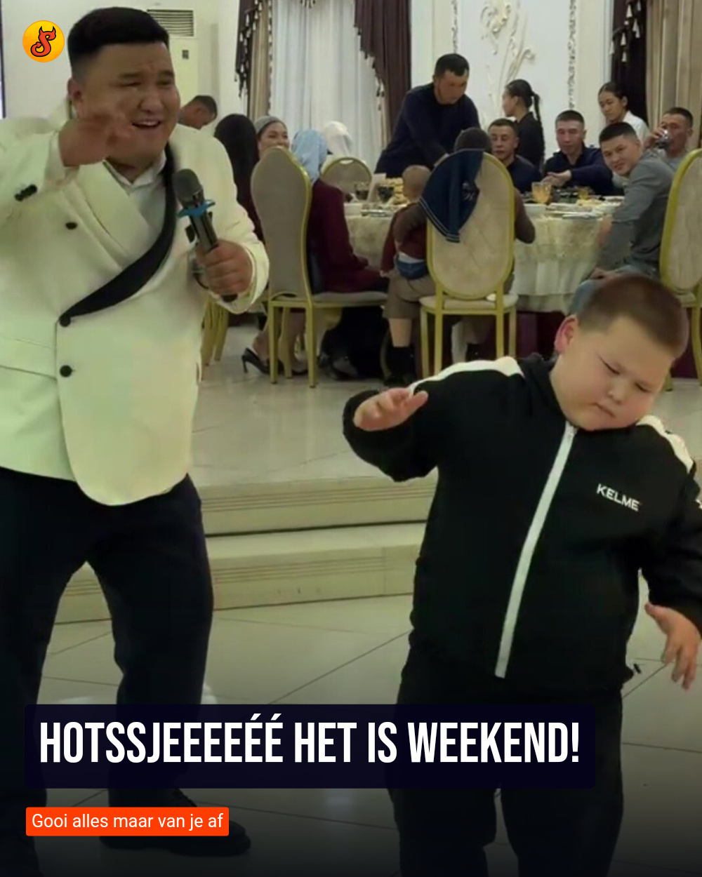 Hotssjeeeeéé het is weekend!